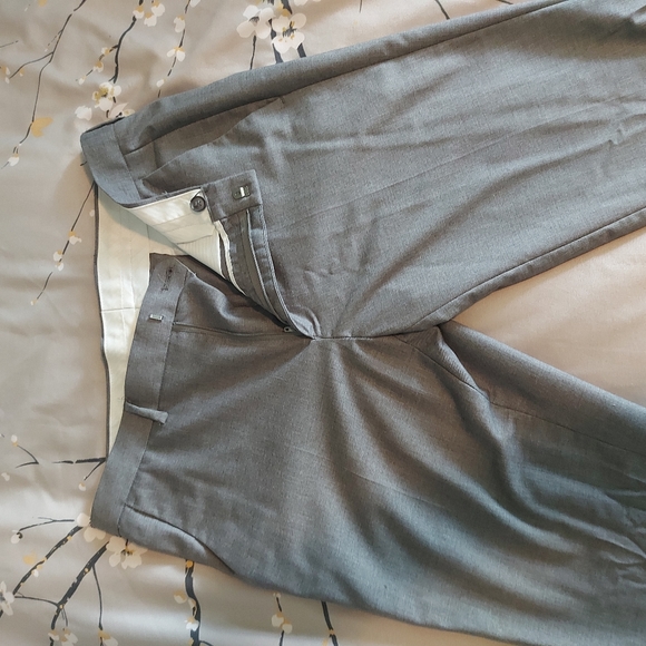 Top man (HBC) grey suit jacket and pants - Picture 6 of 8